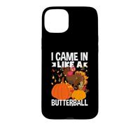 Carcasa para iPhone 15 Plus Entré como un Butterball Friendsgiving