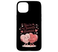 Carcasa para iPhone 15 Plus Eres mi Humano Favorito, Abrazando Corazones, me Encanta el día de San Valentín