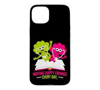 Carcasa para iPhone 15 Plus Escribir Finales Felices Todos los días Diseño