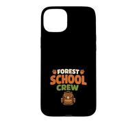 Carcasa para iPhone 15 Plus Escuela Forestal Aprende Fuera Naturaleza Jugar Al