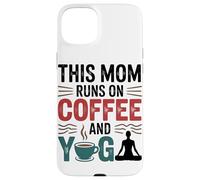 Carcasa para iPhone 15 Plus Esta Mamá Se Alimenta De Café Bienestar Fitness