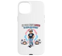 Carcasa para iPhone 15 Plus Estoy Demasiado Ocupado VIVIENDO para Explicar EL Orgullo Trans