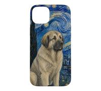 Carcasa para iPhone 15 Plus Estrela Mountain Dog Van Gogh Noche Estrellada