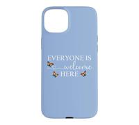 Carcasa para iPhone 15 Plus Everyone is Welcome Here Pride Sign,LGBTQ Gay Lesbian LGBT