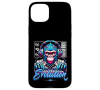 Carcasa para iPhone 15 Plus Evolution DJ Monkey Electronic Music Sound Engineer