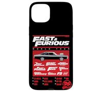 Carcasa para iPhone 15 Plus Fast & Furious 25th Anniversary World Tour Muscle Car