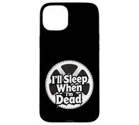 Carcasa para iPhone 15 Plus Filmmaker Editor Horror Movie I'Ll Sleep When I'm Dead