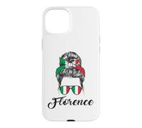 Carcasa para iPhone 15 Plus Florencia Italia Bandera Señora