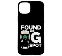 Carcasa para iPhone 15 Plus Found The G Spot Funny St Patricks Day