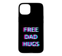 Carcasa para iPhone 15 Plus Free Dad Hugs Pride Proud Ally LGBT Rainbow Flag Support