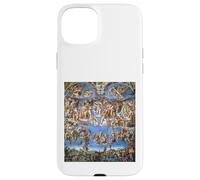 Carcasa para iPhone 15 Plus Fresco del Juicio Final de Miguel Ángel 1536-1541 Obra