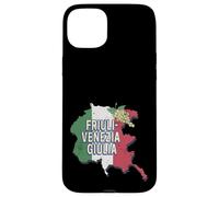 Carcasa para iPhone 15 Plus Friuli Venezia Giulia Italia Retro Región Mapa Vintage