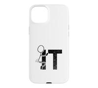 Carcasa para iPhone 15 Plus Fuck It Divertido Palillo Hombre Hump Adultos Humor Sarcástico
