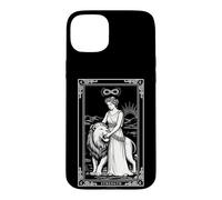 Carcasa para iPhone 15 Plus Fuerza Mayor Arcanos Tarot Cartas Leo Zodiaco Oculto Astrología