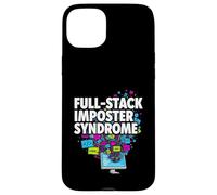 Carcasa para iPhone 15 Plus Full-Stack Imposter Syndrome Funny Developer Coding