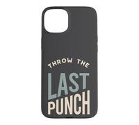 Carcasa para iPhone 15 Plus Funny Boxing MMA Lanza el último Golpe