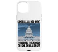 Carcasa para iPhone 15 Plus Funny Congress US Capitol Politics Joke Washington DC Humor