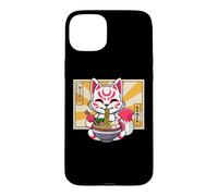 Carcasa para iPhone 15 Plus Funny Kawaii Ramen Kids Kitsune Nine Tailed Lover