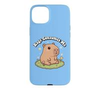 Carcasa para iPhone 15 Plus Funny Kids Kawaii Meme Chill Rage Consumes Me Capybara Vibes