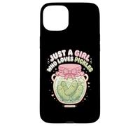 Carcasa para iPhone 15 Plus Funny Pickle Costume, Just a Girl Who Loves Pickles