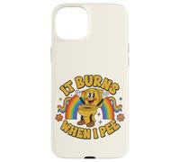 Carcasa para iPhone 15 Plus Funny Saying: It Burns When I Pee! Rainbow