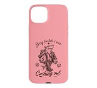 Carcasa para iPhone 15 Plus Funny Shark Sorry Was Cashing out Casino Ganador Humor