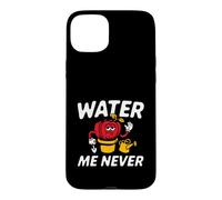 Carcasa para iPhone 15 Plus Funny Succulent Plant Killer Water Me Never Gardening
