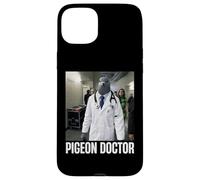 Carcasa para iPhone 15 Plus Funny Tuff Pigeon Doctor 2026 Nuevo Brainrot Meme Kid AI Broma