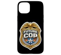 Carcasa para iPhone 15 Plus Futuro policía policía Academia Niños Niños Policía