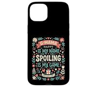 Carcasa para iPhone 15 Plus G-Mama Spoiling Is My Game Funny Grandma Mother's Day