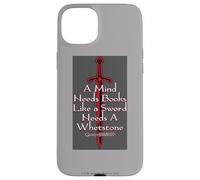 Carcasa para iPhone 15 Plus Game of Thrones The Mind Needs a Book