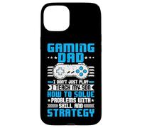 Carcasa para iPhone 15 Plus Gaming Dad I Don't Just Play I Enseño a Mi Hijo Cómo Resolver Pro