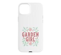 Carcasa para iPhone 15 Plus Garden Girl Wildflower Gardencore Cottage Mariquita