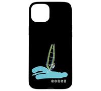 Carcasa para iPhone 15 Plus Garganta Windsurf, Windsurf en el desfiladero
