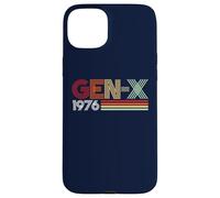 Carcasa para iPhone 15 Plus Gen X 1976 Retro Generation xer Vintage Text Style