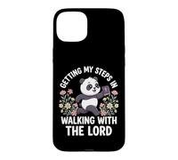 Carcasa para iPhone 15 Plus Getting My Steps In Walking with The Lord