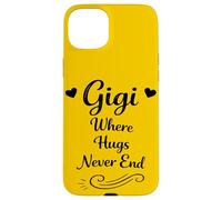 Carcasa para iPhone 15 Plus Gigi Where Hugs Never End - La Abuela Favorita de los Nietos geniales