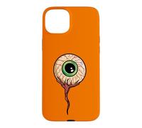 Carcasa para iPhone 15 Plus Globo Ocular Espeluznante de Dibujos Animados