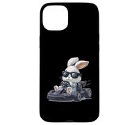 Carcasa para iPhone 15 Plus Go Kart Racing Gokart Racer Kart Conejo de Pascua