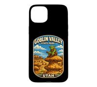 Carcasa para iPhone 15 Plus Goblin Valley State Park Utah Desierto Hoodoo Rock