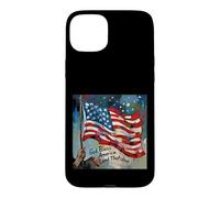 Carcasa para iPhone 15 Plus God Bless America Land That I Love US Flag Pintura artística