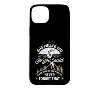 Carcasa para iPhone 15 Plus God Pull You out of The Pit Recovery Faith Design