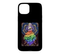 Carcasa para iPhone 15 Plus Goddess Pride Rainbow Queen Power Sovereign Love Aura Rise