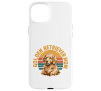Carcasa para iPhone 15 Plus Golden Retriever MOM, Bonito diseño para Mujeres, Linda mamá de Perro
