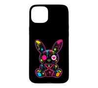 Carcasa para iPhone 15 Plus Goth Bunny Kawaii Rabbit Cute Gothic Outfit E-Girl Grunge