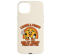 Carcasa para iPhone 15 Plus Gracioso I Made A Poopy and My Tummy Feels Better