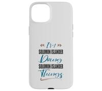 Carcasa para iPhone 15 Plus Gracioso Soy Islas Salomón Haciendo Cosas de Las Islas Salomón