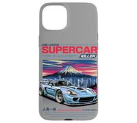 Carcasa para iPhone 15 Plus Gráfico Vintage de JDM Legend Supercar Japan Drift Race Car
