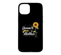 Carcasa para iPhone 15 Plus Groom's Fabulous Mother Sunflower Family Wedding Party