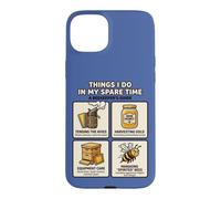 Carcasa para iPhone 15 Plus Guía del Apicultor Cosas Que Hago en mi Tiempo Libre Bee Men